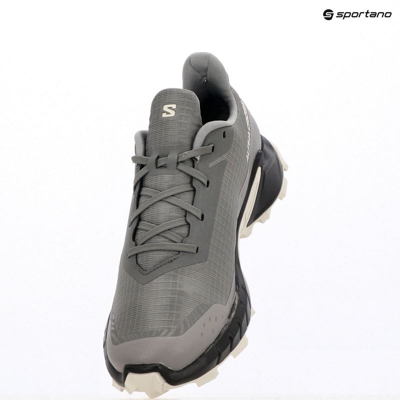 Vyriški bėgimo bateliai Salomon Alphacross 5 pewter/black/ghost 13