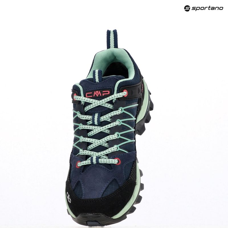 Moteriški trekingo batai CMP Rigel Low Wp blue/acqua 13