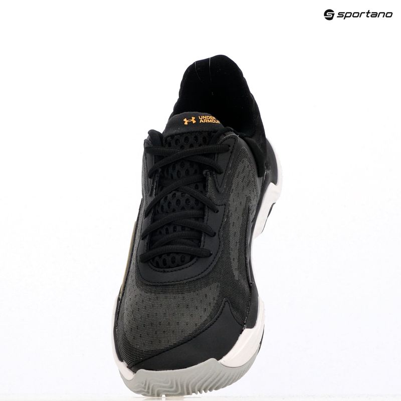 Under Armour Spawn 7 krepšinio bateliai juoda/metalinė aukso/juoda 15