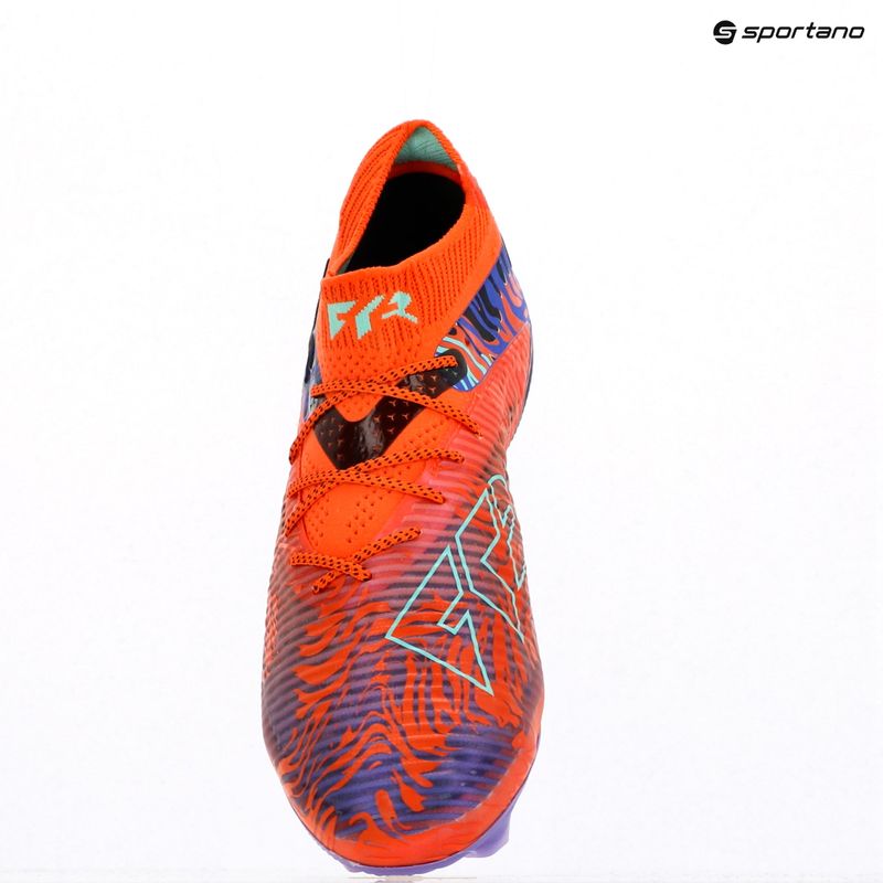 Vyriški futbolo batai PUMA Future 8 Ultimate Creativity FG orange poppy/dark amethyst/electric peppermint/black 14
