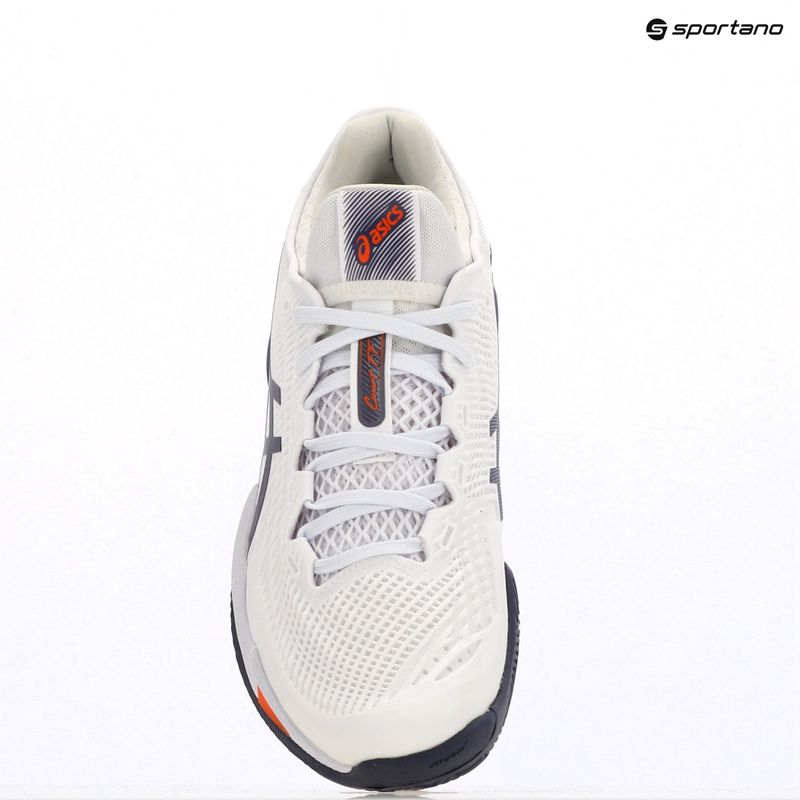 Vyriški teniso batai ASICS Court FF 3 Clay white/greyish purple 15