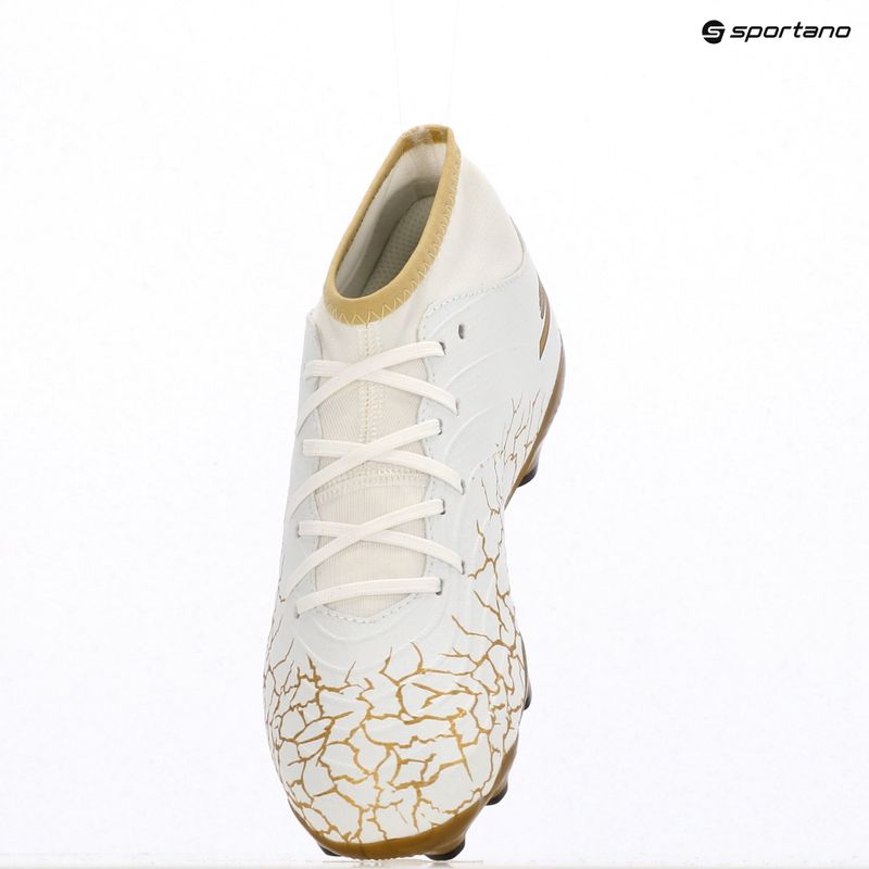 Vaikiški futbolo batai SKECHERS Skx 1.5 Youth High Jr FG white/gold 15