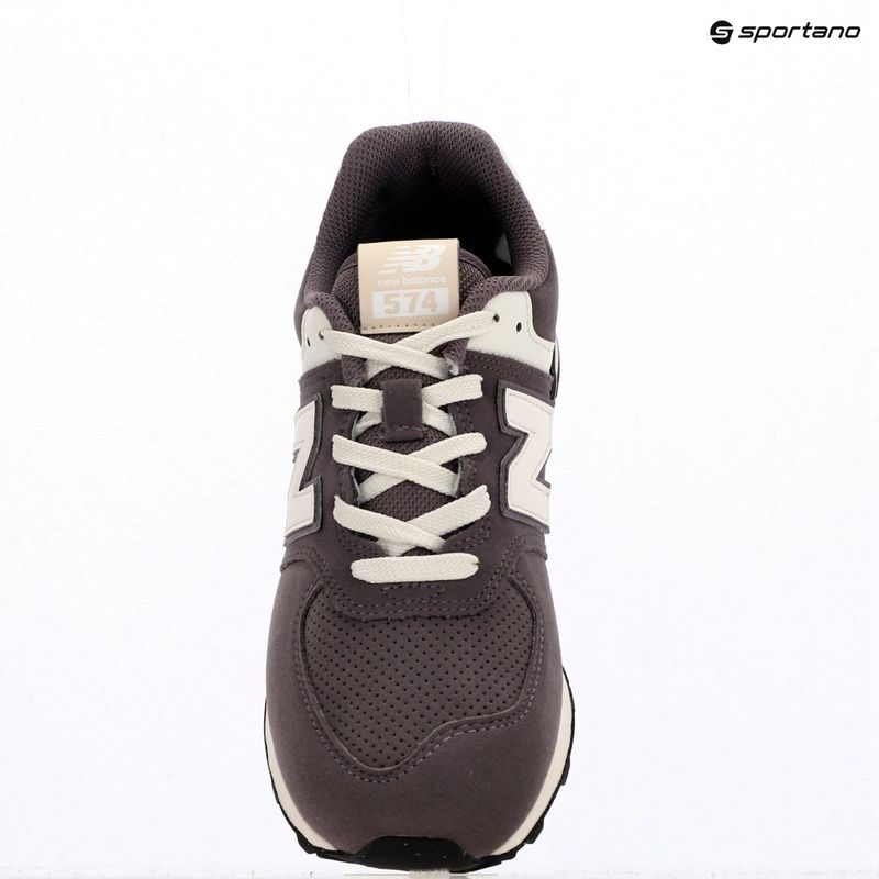 Batai New Balance 574's V1 dark ice wine 13