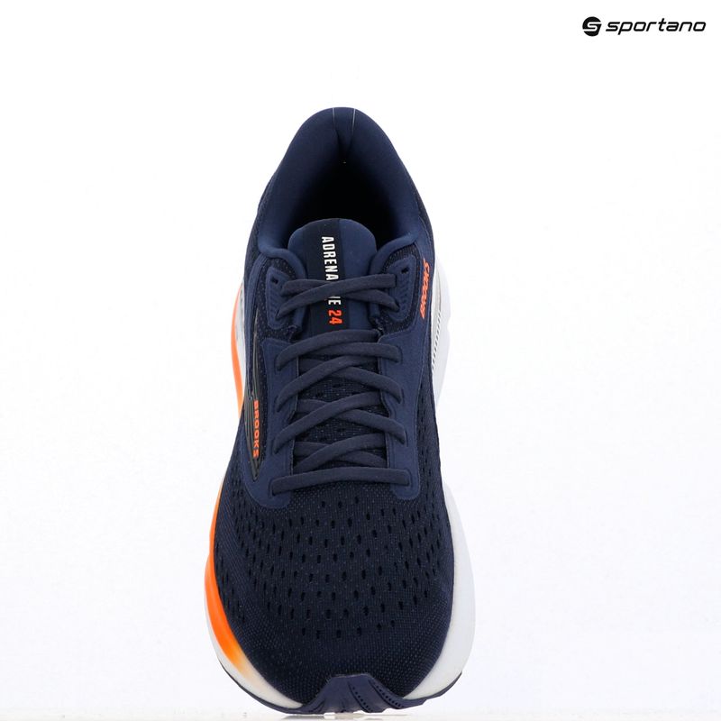Vyriški bėgimo batai Brooks Adrenaline GTS 24 peacoat/orange /white 16