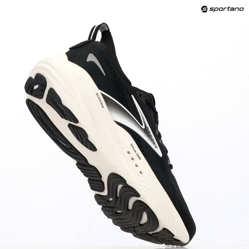 Vyriški bėgimo batai Brooks Glycerin 22 black/grey/white 15