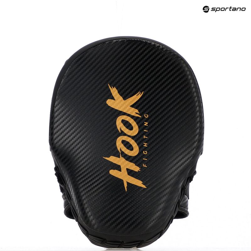 Treniruočių letenos HOOK FIGHTING Carbon juodos 8