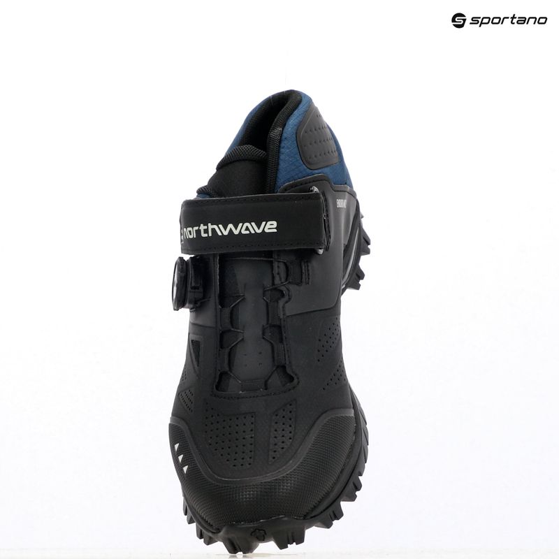 Vyriški dviračių MTB batai Northwave Enduro Mid 2 black/deep blue 5