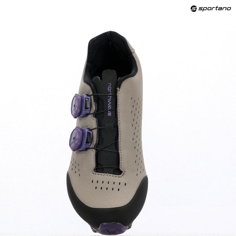 Vyriški dviračių MTB batai Northwave Rebel 3 sand/dark purple 9