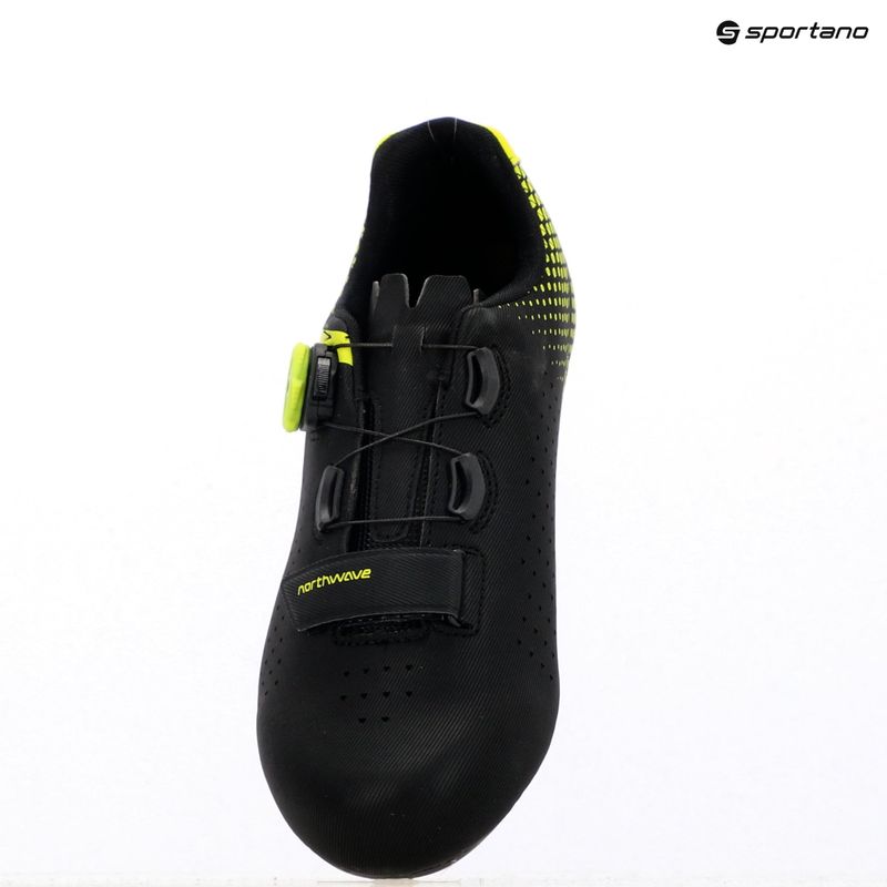 Vyriški plento batai Northwave Core Plus 2 black/yellow fluo 12
