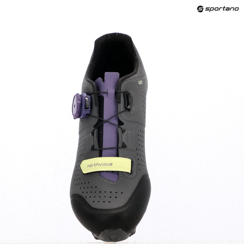 Moteriški dviračių MTB batai Northwave Razer dark grey/dark purple 9
