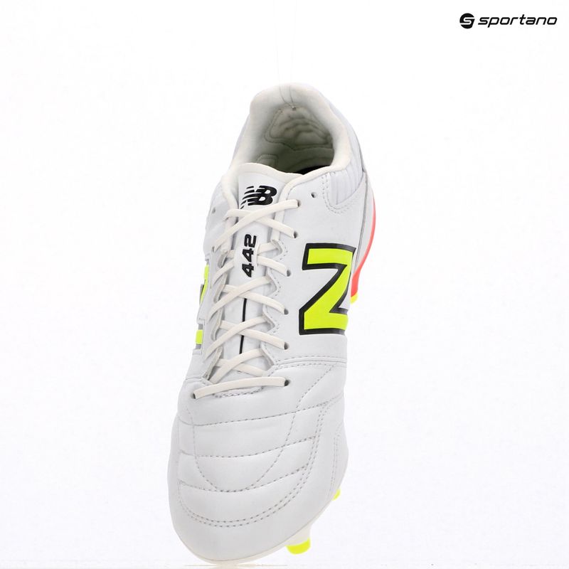 Vyriški futbolo batai New Balance 442 Pro V2 FG white 9