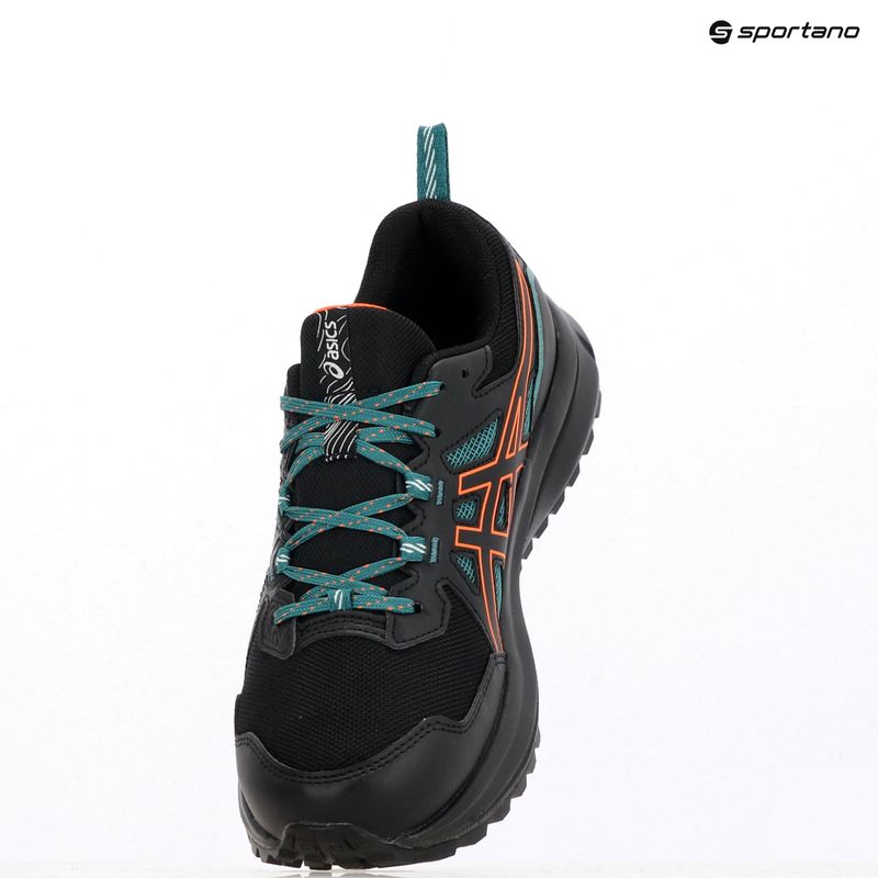 Vyriški bėgimo batai ASICS Trail Scout 3 black/nova orange 8