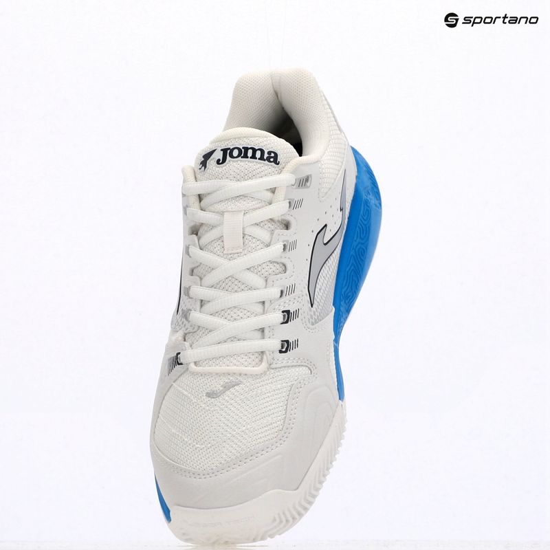 Vyriški teniso batai Joma Master 1000 C white/ royal blue 10