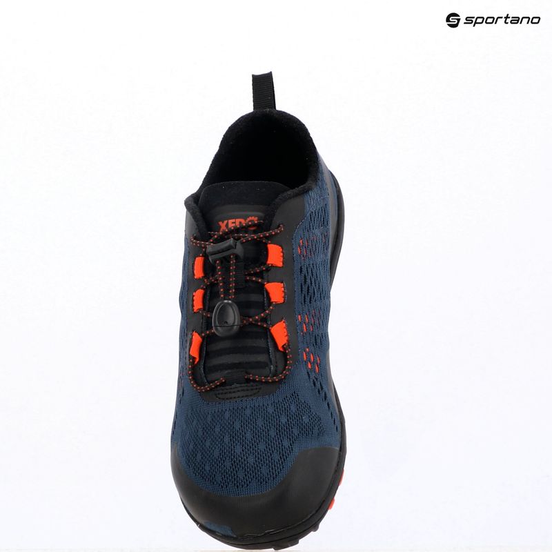 Vyriški barefoot batai Xero Shoes Aqua X Sport moonlit/mėlyna/oranžinė 9