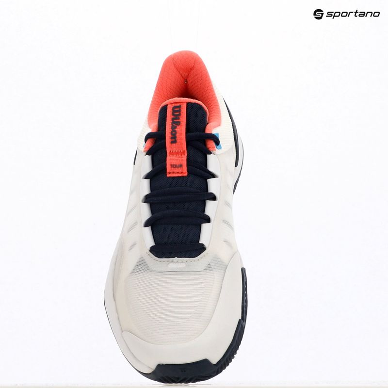 Moteriški teniso batai Wilson Intrigue Tour Clay W white/ navy blazer/ dubarry 9