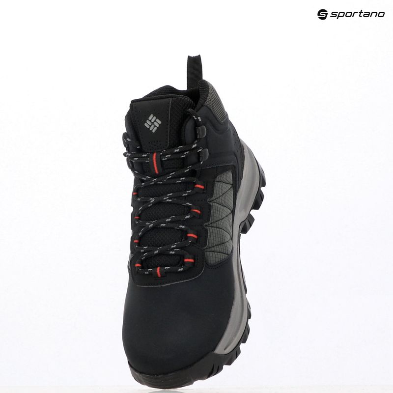 Vyriški turistiniai batai Columbia Transverse Hike Waterproof black/mountain red 22
