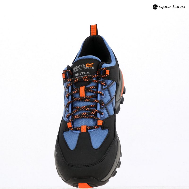 REGATTA vyriški trekingo batai Samaris III Low olympian blue/black/tango 10