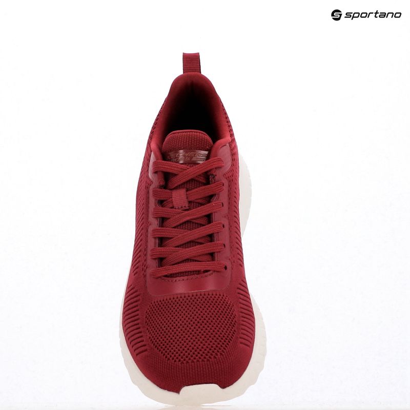 Moteriški batai SKECHERS Bobs Squad Chaos Face Off red 15