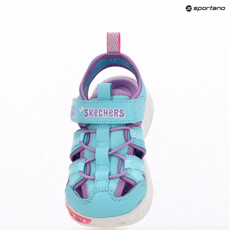SKECHERS vaikiški sandalai Play Scene Splash Cute Crew turkio/avietės spalvos 12