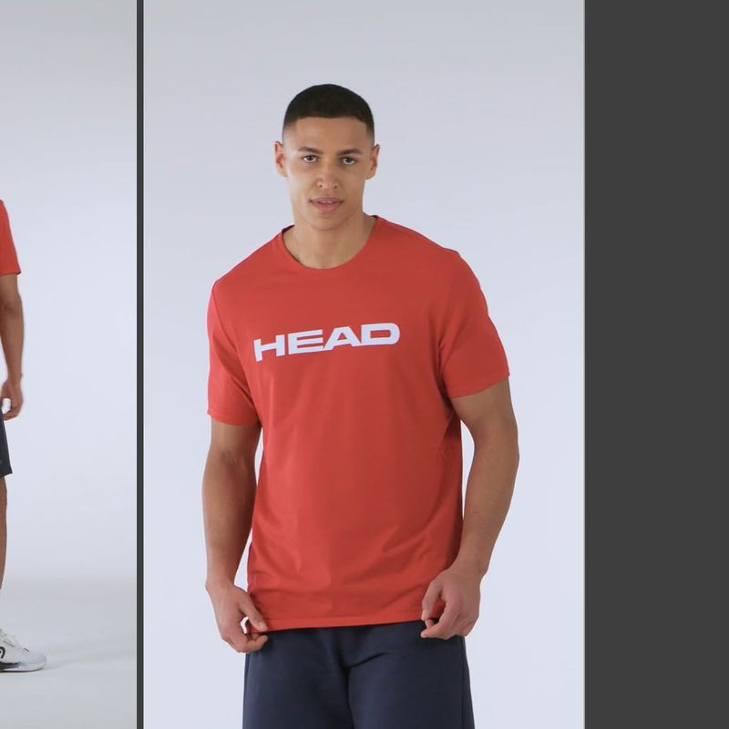 Vyriški teniso marškinėliai HEAD Club Original red 4
