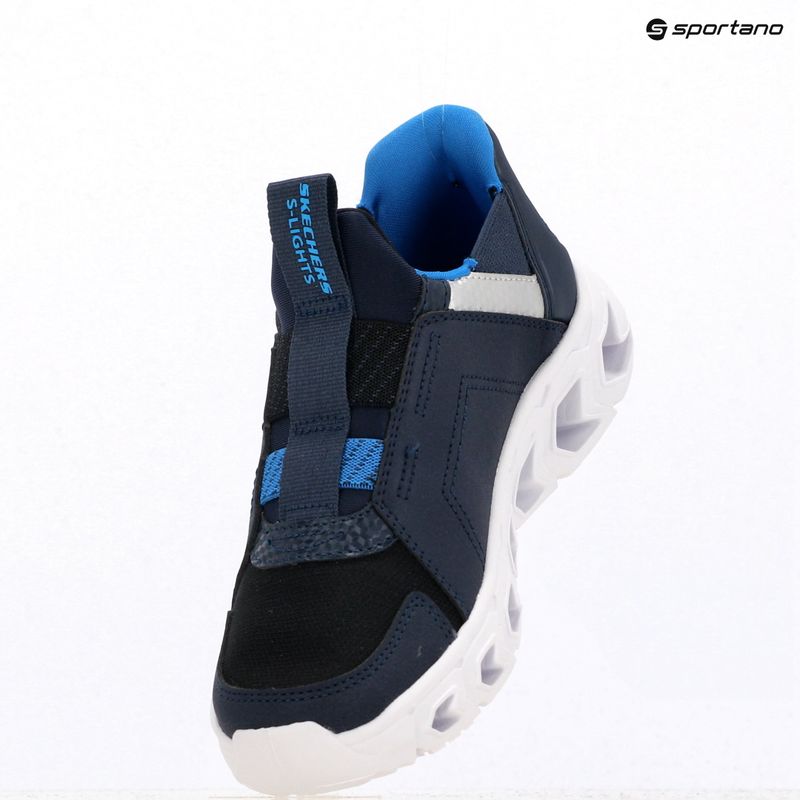 SKECHERS Slip-Ins Hypno-Flash 2.0 vaikiški bateliai tamsiai mėlyna/juoda 13