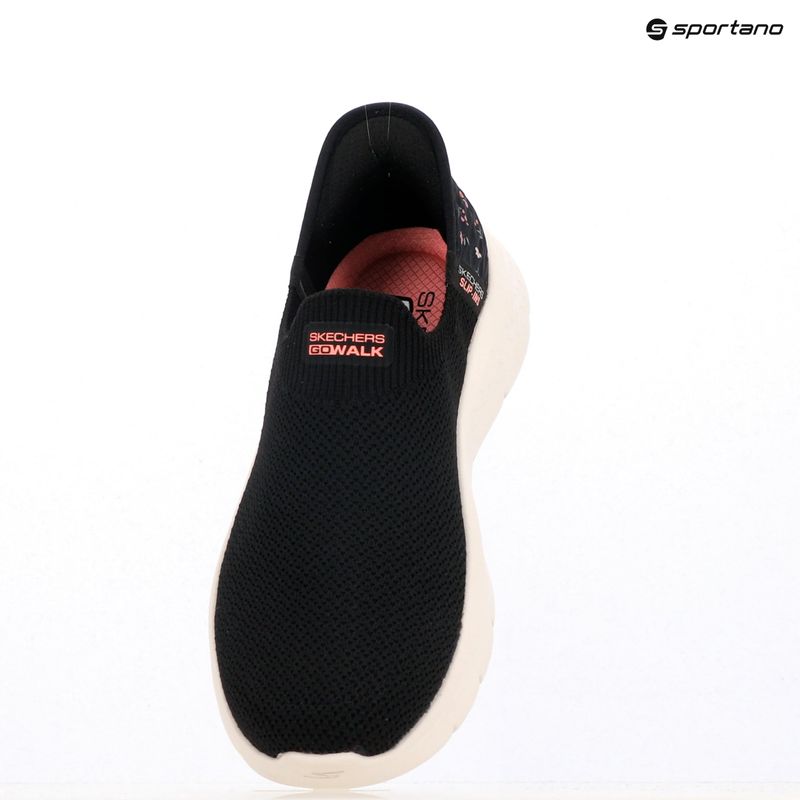 Moteriški batai SKECHERS Go Walk Flex Sunset Rose black 9