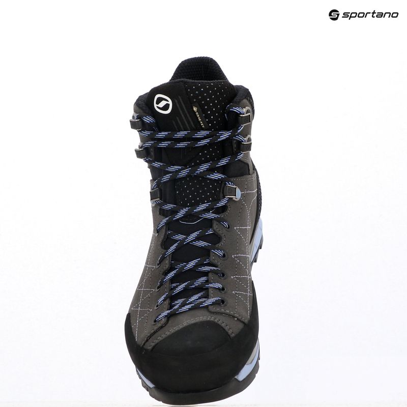 Moteriški priėjimo prie trasų batai SCARPA Zodiac TRK GTX anthracite/lavender 14