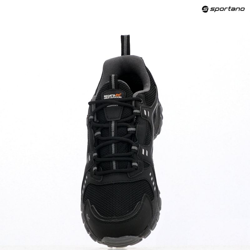 Vyriški Regatta Vendeavour Low trekingo batai black/granite 9