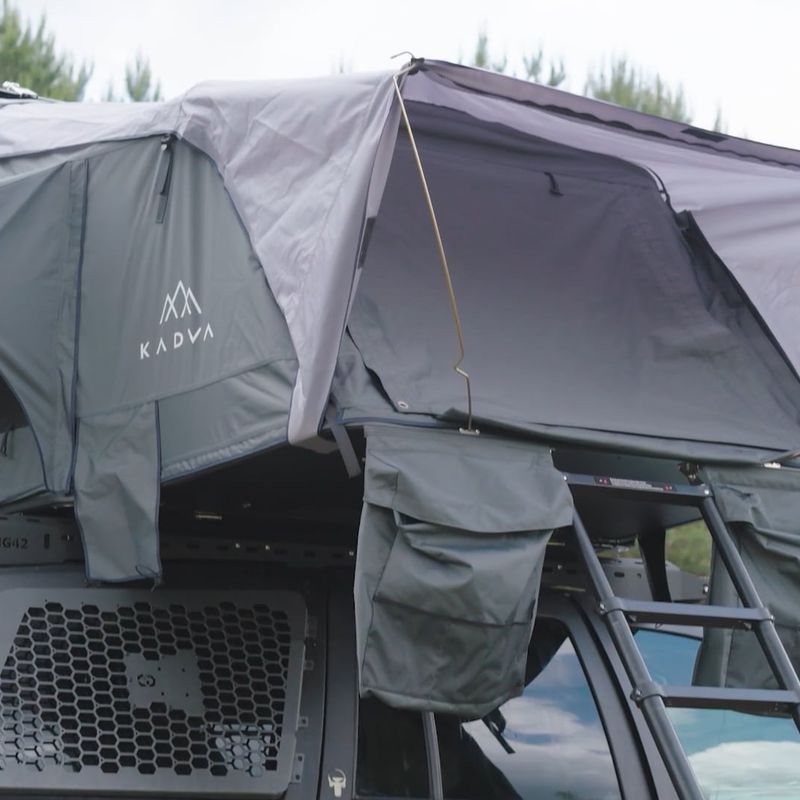 Stogo palapinė KADVA Tardis pilka 13