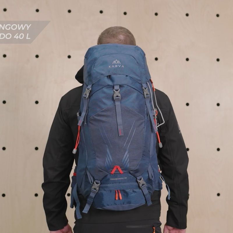 Trekkingo kuprinė KADVA Vagabundo 40 l juoda 33