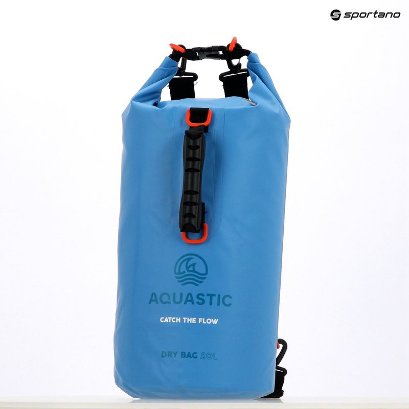 Vandeniui atsparus maišas AQUASTIC Dry Bag 20 l mėlynas 13