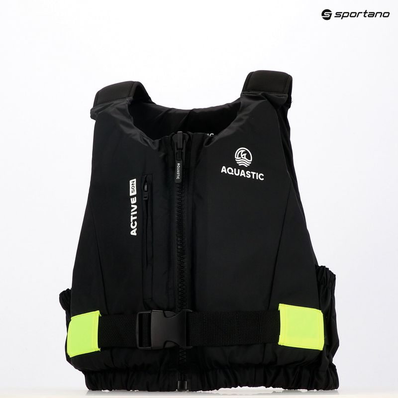 Apsauginė liemenė AQUASTIC Active 50N juoda 12