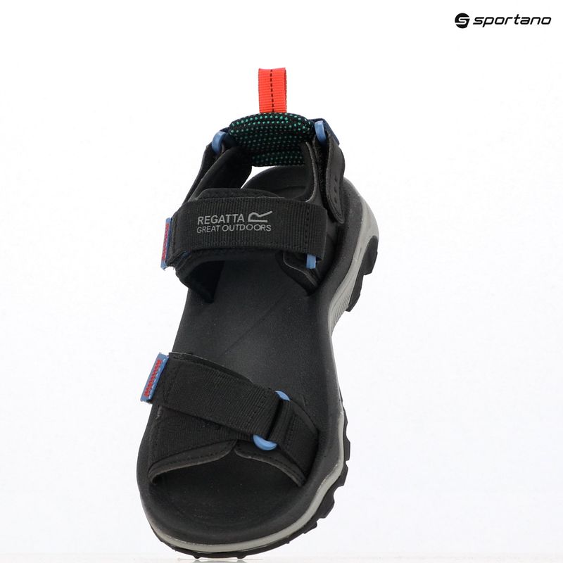 REGATTA vyriški sandalai Blaze black/coronet blue 10