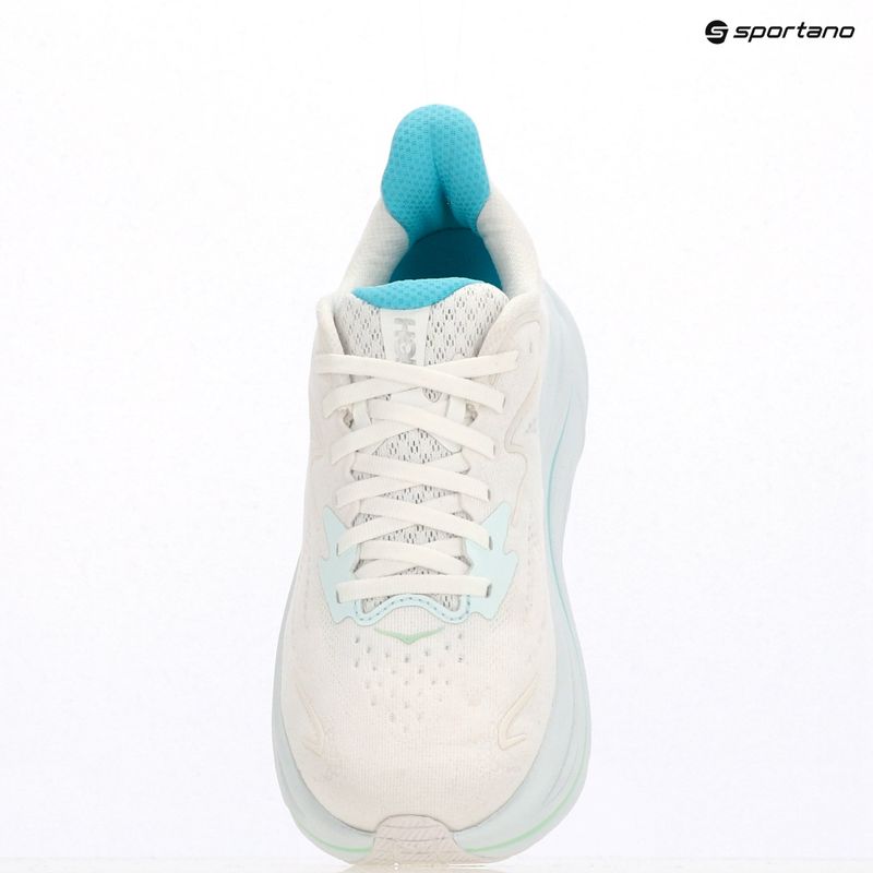 Moteriški bėgimo bateliai HOKA Clifton 10 white/cielo blue 17