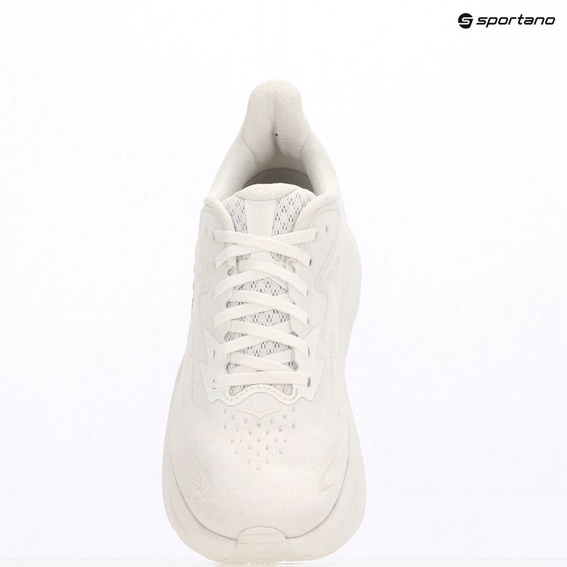 Moteriški bėgimo bateliai HOKA Clifton 10 white/white 17