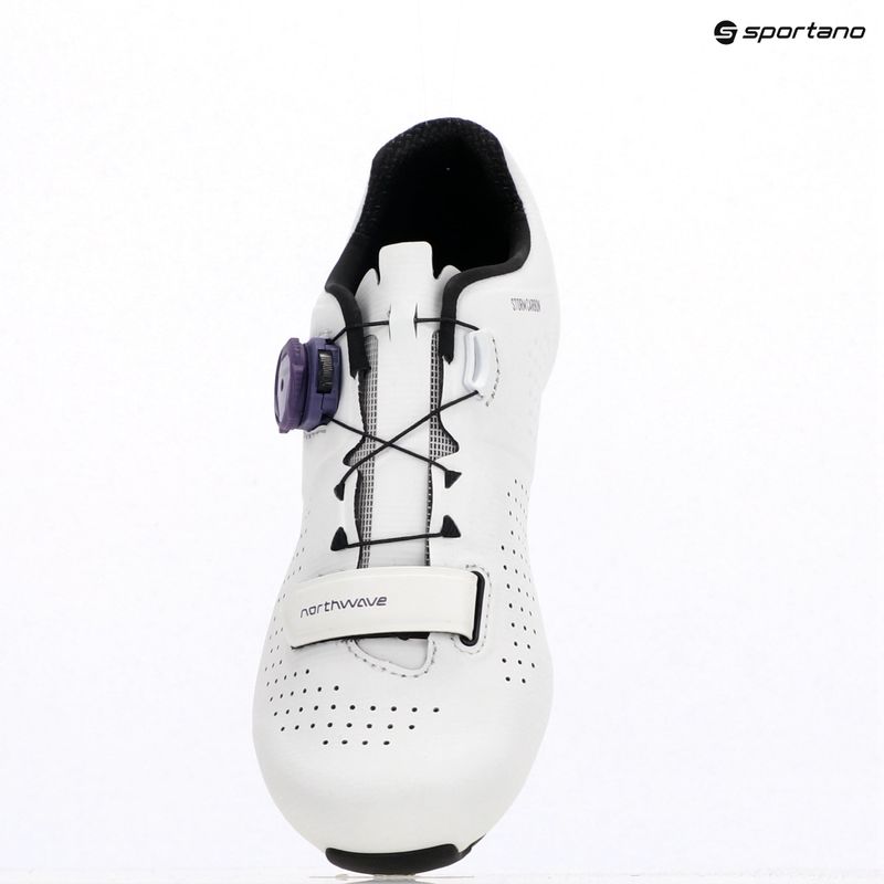 Moteriški plento batai Northwave Storm Carbon white/dark purple 11