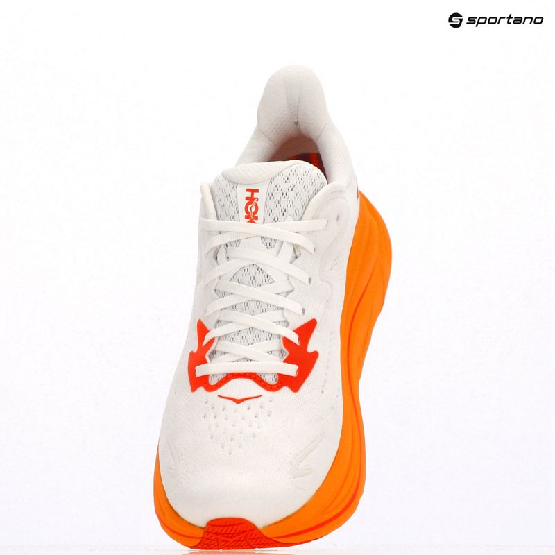 Vyriški bėgimo bateliai HOKA Clifton 10 frost/orange zest 17