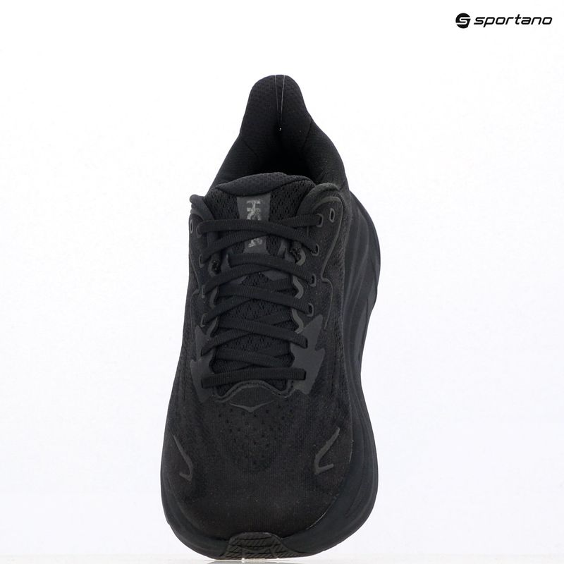 Vyriški bėgimo bateliai HOKA Clifton 10 X-Wide black/black 16