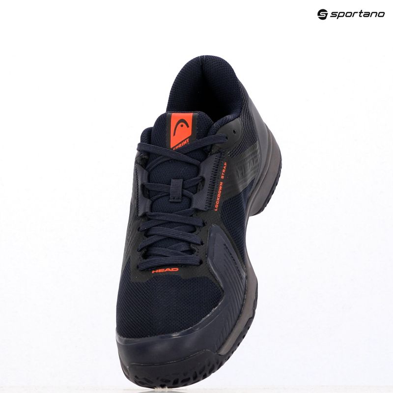 Vyriški teniso batai HEAD Sprint Team 4.0 dark blue/ red 9