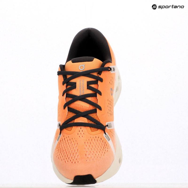 Vyriški bėgimo bateliai On Cloudsurfer 2 tangerine/ivory 9