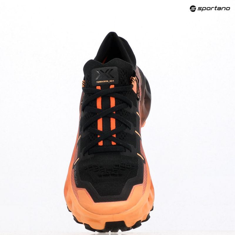 Bėgimo batai X-Bionic Terraskin X01 x black/dark peach/fresh peach 14