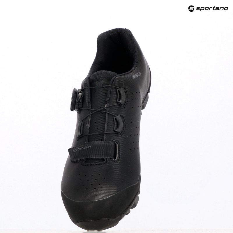 Vyriški dviračių MTB batai Northwave Hammer Plus Wide black/dark grey 9