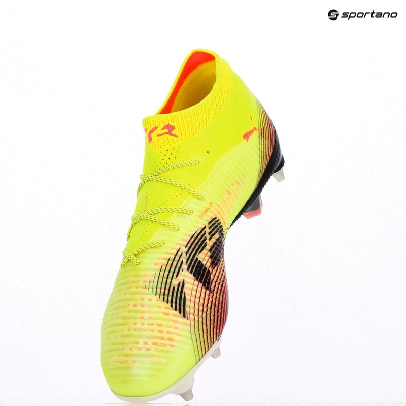 Vyriški futbolo bateliai PUMA Future 8 Ultimate MxSG yellow alert/puma black/sun struck 9