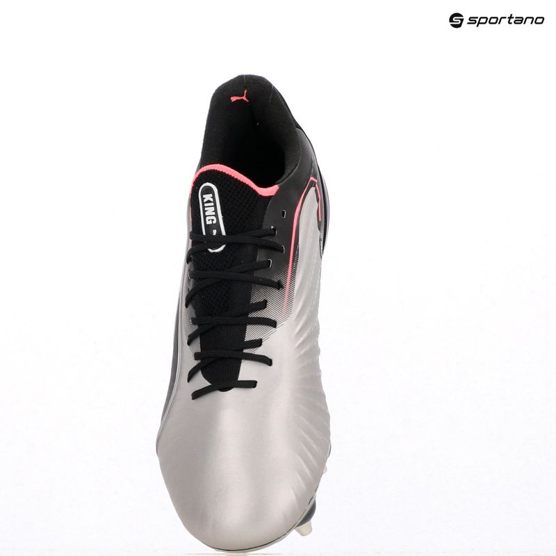 Vyriški futbolo batai PUMA King Ultimate MxSG puma silver/puma black/sun struck/puma white 9