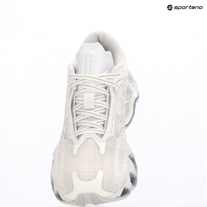 Moteriški bėgimo bateliai Mizuno Wave Prophecy 12 white/silver 9