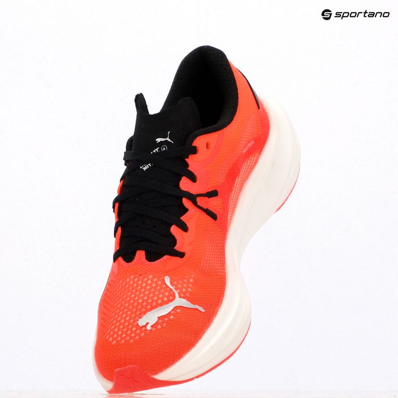 Vyriški bėgimo batai PUMA Deviate Nitro 3 glowing red/pumaa black 9