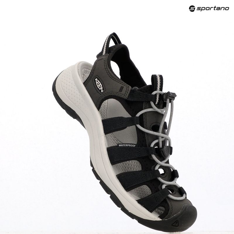 Moteriškos basutės KEEN Astoria West black/grey 12