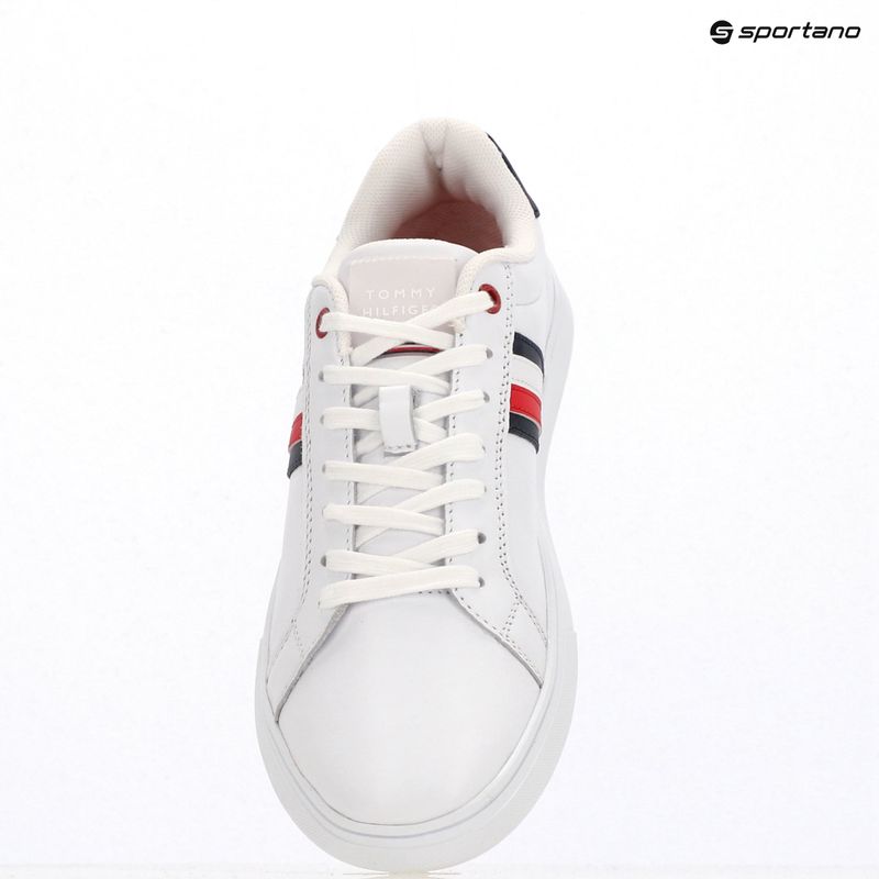 Vyriški batai Tommy Hilfiger Essential Leather Cupsole white 9