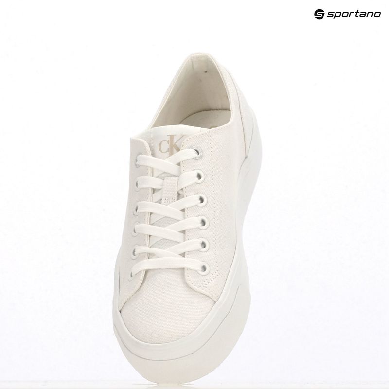 Moteriški sportiniai bateliai Calvin Klein YW0YW01763 Vulc Flatform Low Cv MG triple bright white 9