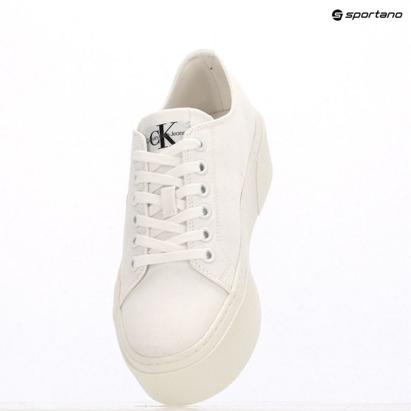 Moteriški sportiniai bateliai Calvin Klein YW0YW01033 Vulc Flatform+ Cupsole Low white 9